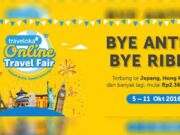 Tiket Pesawat Luar Negeri Murah di Traveloka Online Travel Fair.