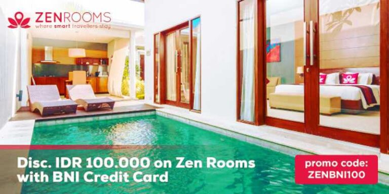 Promo Hotel Zenroom Kartu Kredit BNI