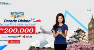 Promo Malaysia Airlines dan Thai Airways diskon Rp 200.000 di tiket.com