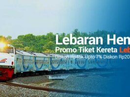 Promo Tiket Kereta Lebaran