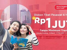 Promo tiket pesawat OCBC NISP gunakan kartu kredit dan pesan di reservasi.com