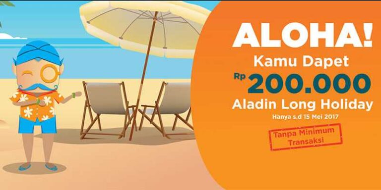 Kode Promo Mister Aladin Diskon hotel sampai dengan RP 200.000