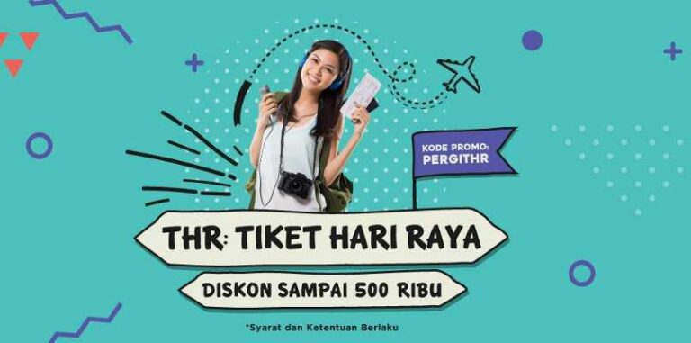 Promo tiket pesawat lebaran pergi.com