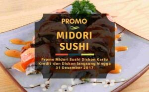 Promo Midori Sushi