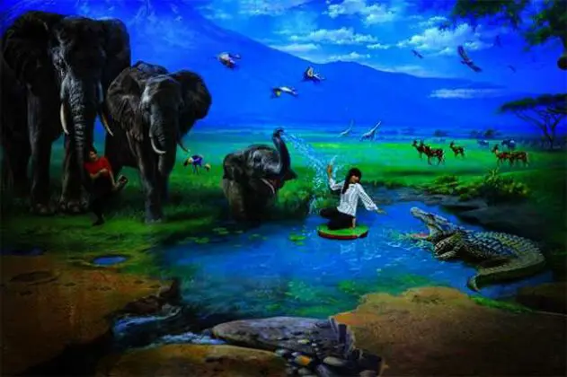 berbagai zona di museum 3d bandung