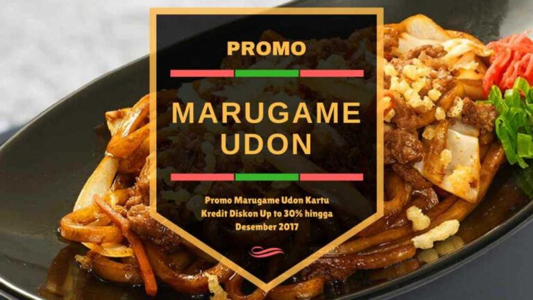 Promo Marugame Udon