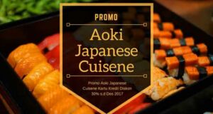 Promo Aoki Japanese Cuisene