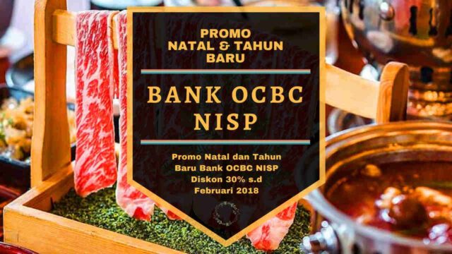 Promo Natal dan Tahun Baru Bank OCBC NISP