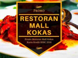 Promo Restoran Mall Kokas