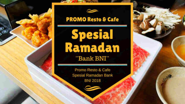 Promo Resto dan Cafe Spesial Ramadan