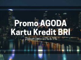 Promo Agoda kartu kredit BRI