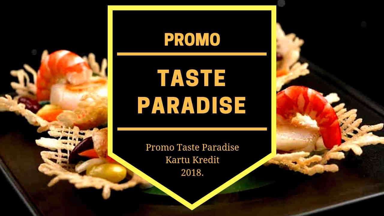 Promo Taste Paradise
