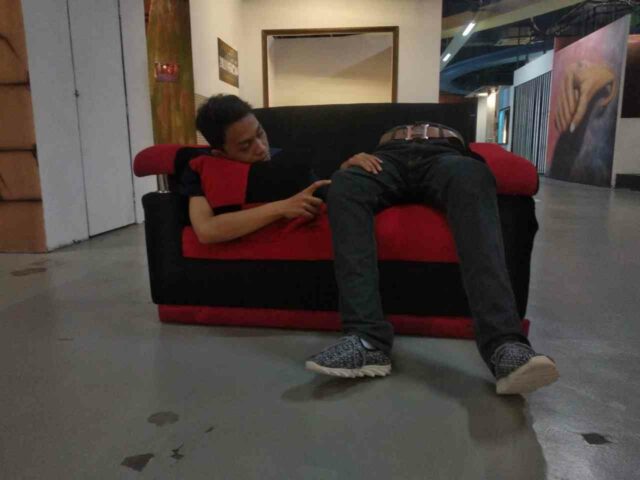 trik sofa 3D illusion Bogor