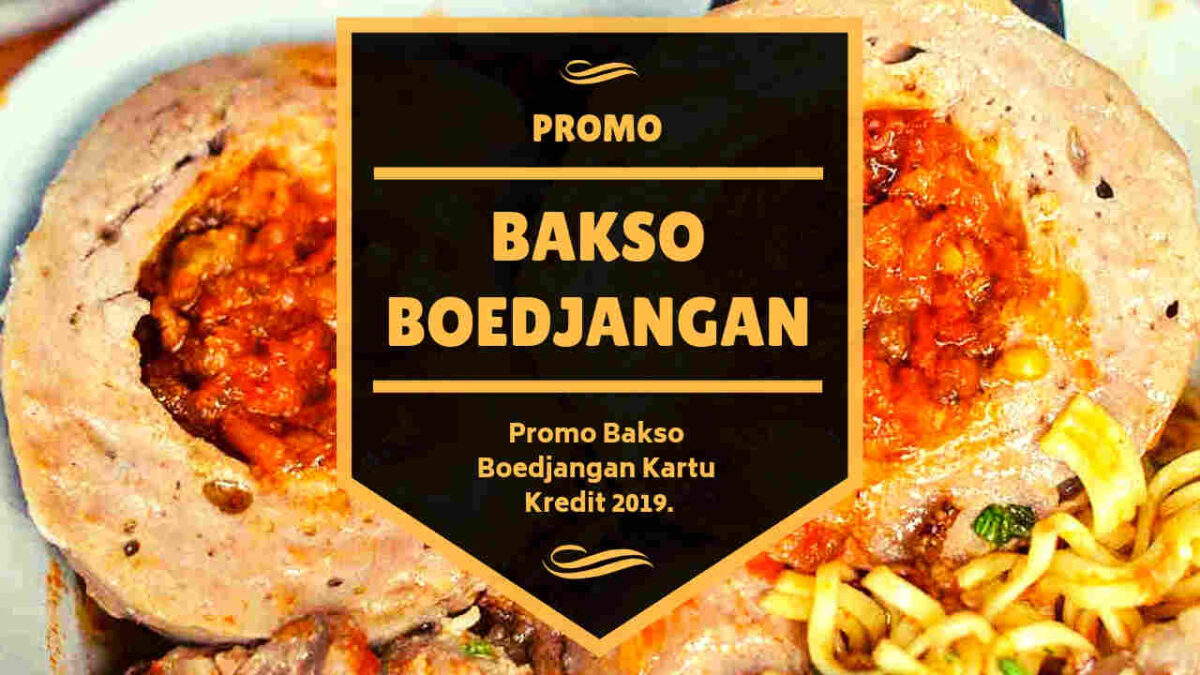 Promo Bakso Boedjangan