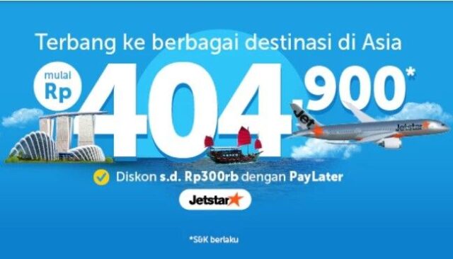 Promo Jetstar Traveloka Apps