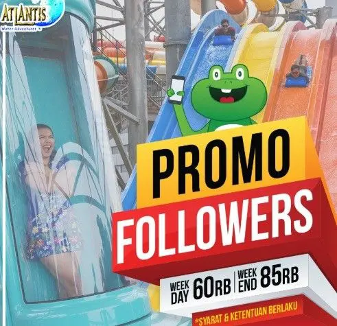 Promo Atlantis Ancol Instagram