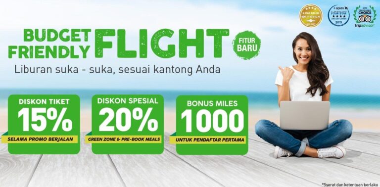 Promo Member Citilink diskon 25%