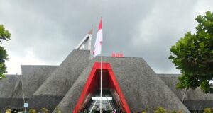 Gedung museum Gunung Merapi