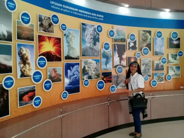 Informasi yang ada di dalam Museum Gunungapi Merapi