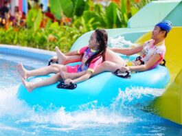 keceriaan bermain di merci waterboom