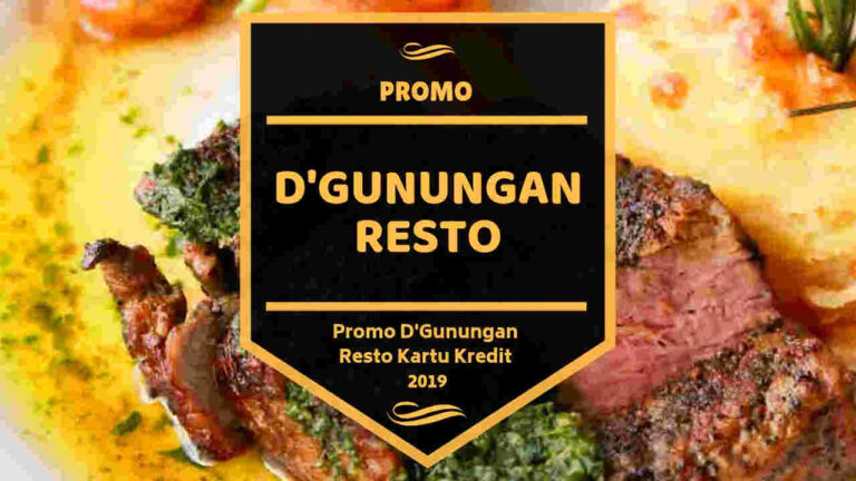 Promo D'Gunungan Resto