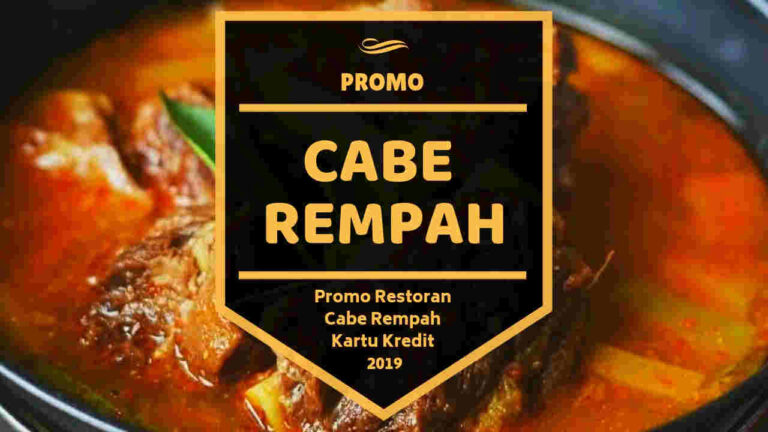 Promo Restoran Cabe Rempah