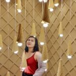 Spot foto terfavorit cone terbalik Ice Cream World Bali