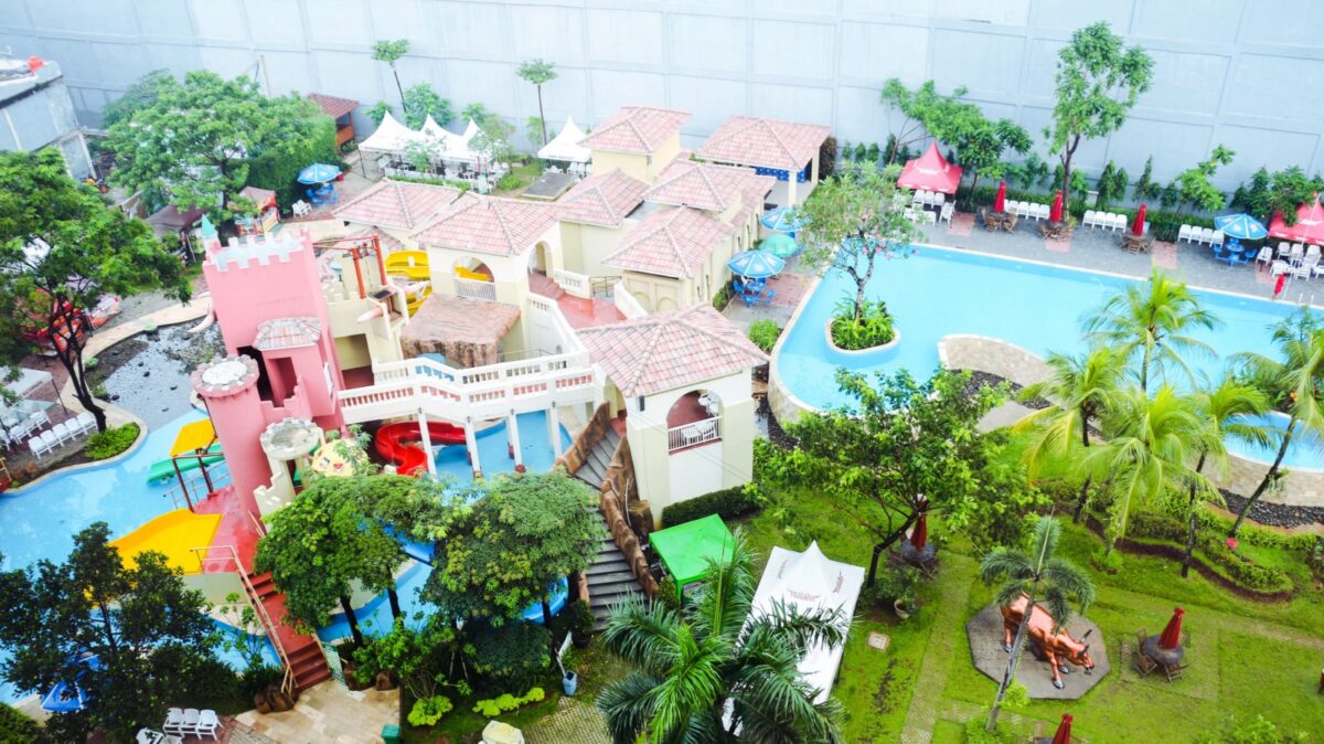 area kolam dan wahana permainan matador waterpark