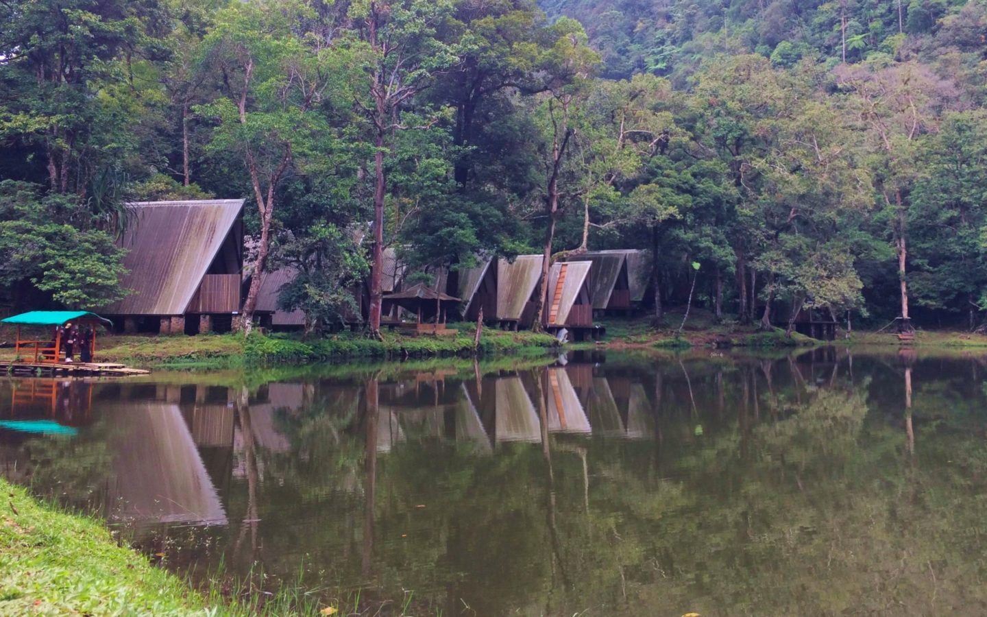 area telaga warna puncak