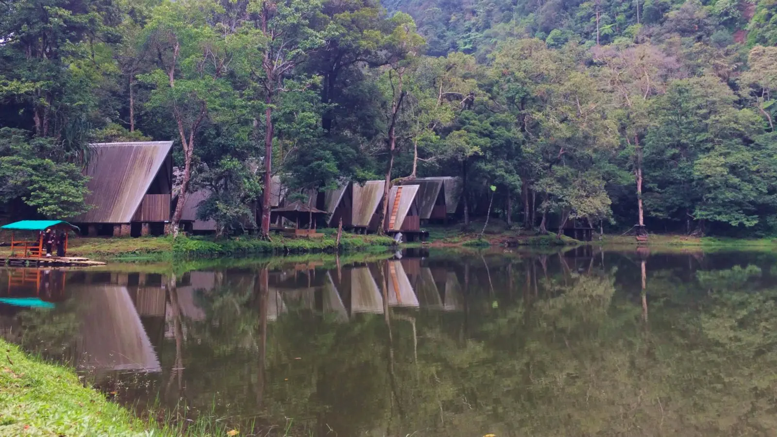 area telaga warna puncak