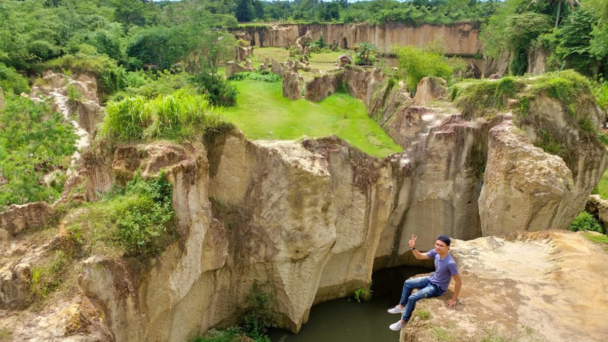Lanskap area Tebing Koja Kandang Gozila