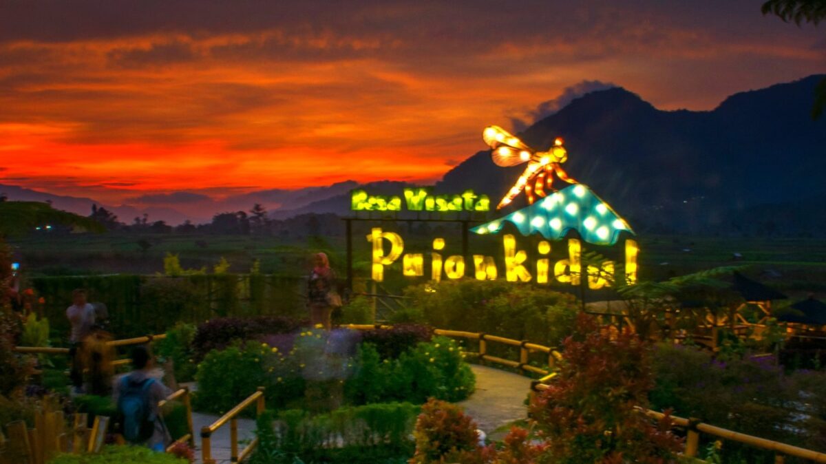 Sunrise di Desa Wisata Pujon Kidul