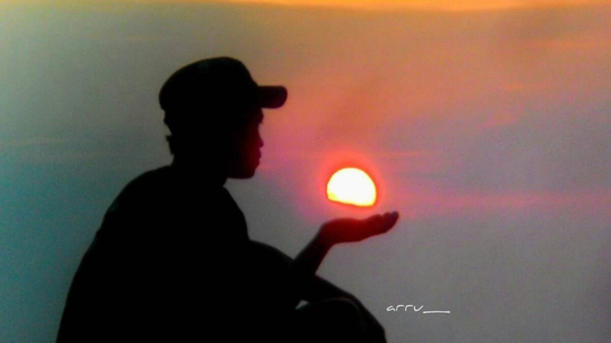 sunset di Cadas Gantung Majalengka