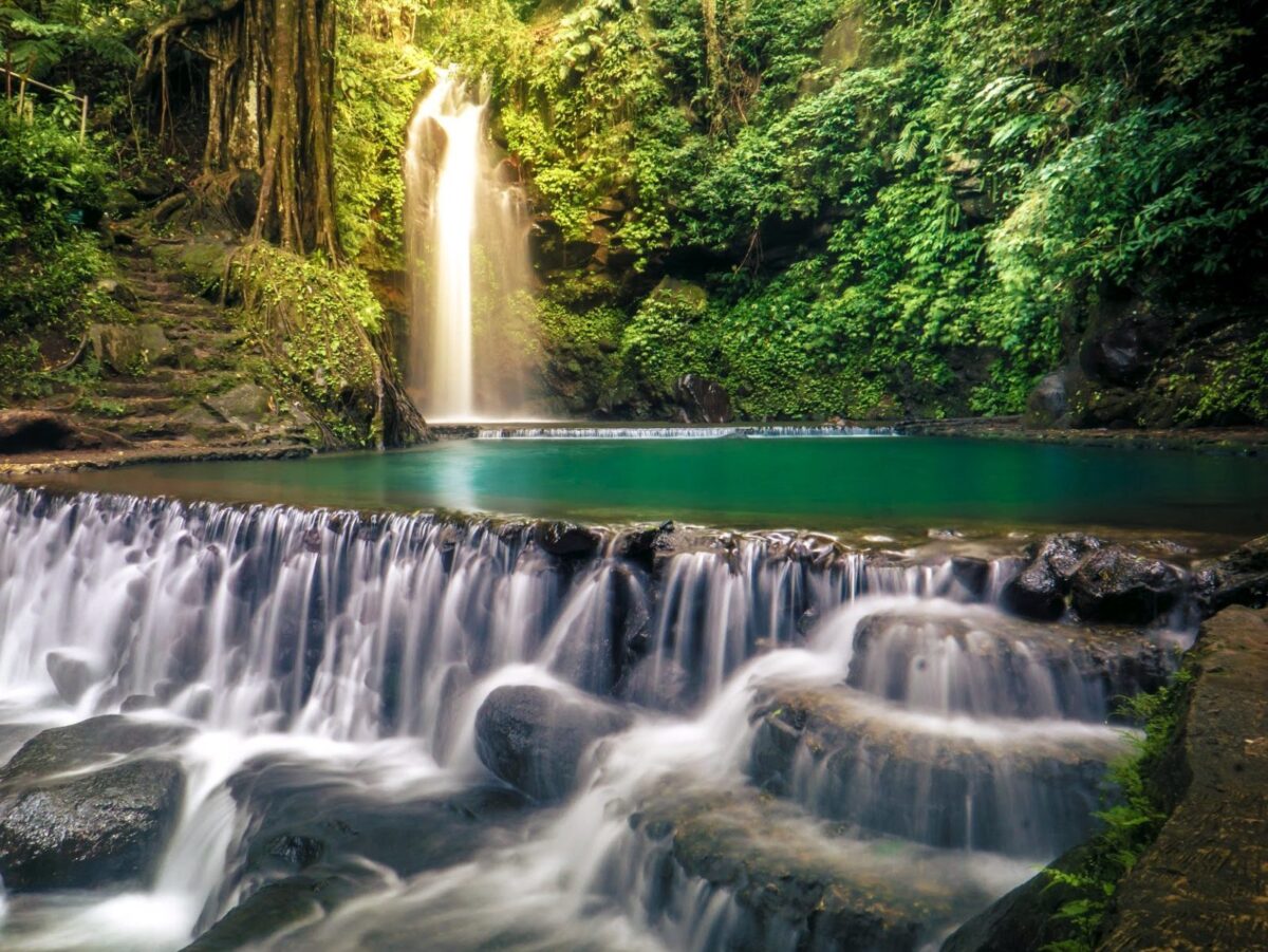 Pemandangan Curug Putri Palutungan