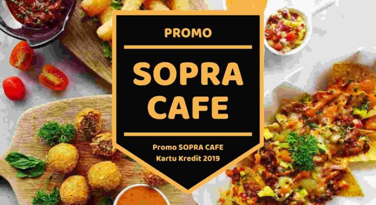 Promo Sopra Cafe