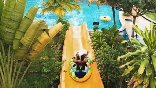wahana body slide wisata air jambooland waterpark tulungagung