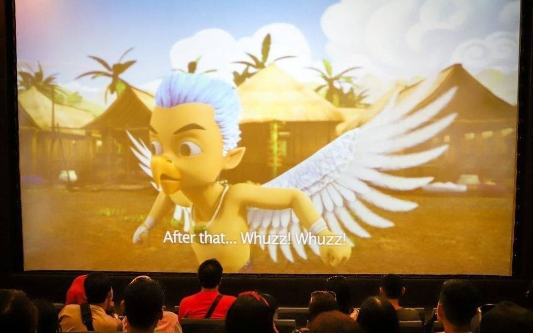 penayangan Petualangan Garuda Cilik di Garuda Cinema di GWK Bali