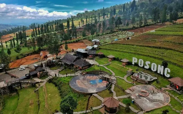 Area Taman Wisata Posong Temanggung Jawa Tengah