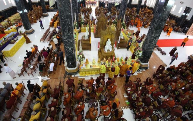 Area bangunan utama dengan fungsi pokok sebagai area peribadatan umat Buddha