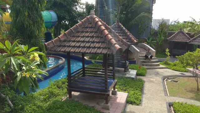 Gazebo di Nirmala Waterpark Ungasan Bali