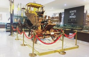 Kereta Singa Barong Asli di Museum Pusaka Kasepuhan Cirebon