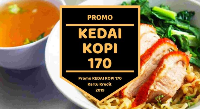 Promo Kedai Kopi 170