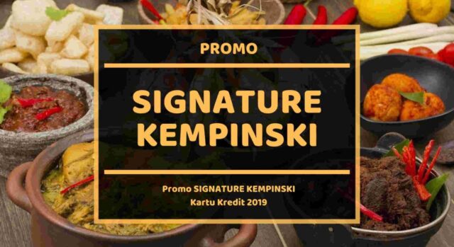 Promo Signature Kempinski