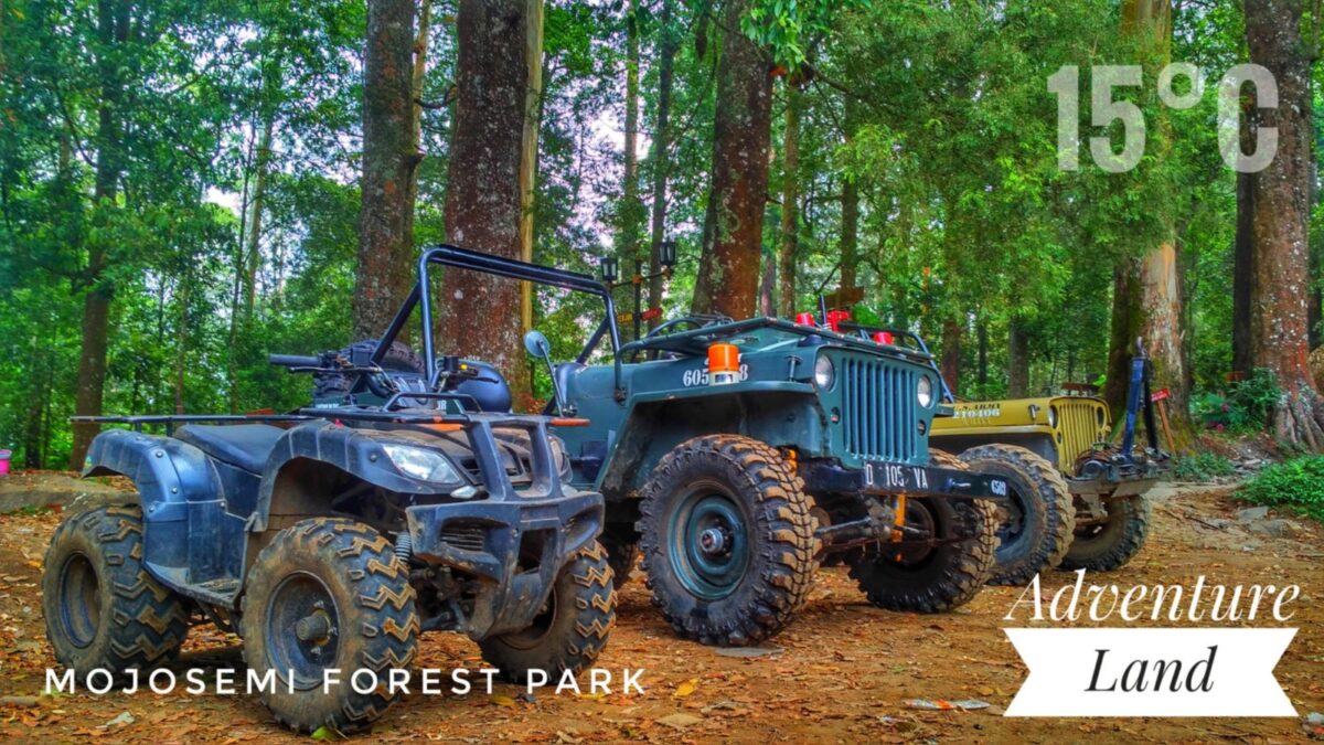 ATV dan Jeep di Mojosemi Forest Park