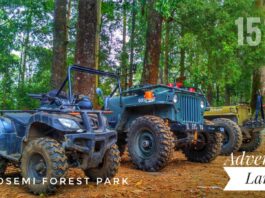 ATV dan Jeep di Mojosemi Forest Park