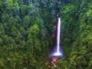 Curug Seribu dengan ketinggian 100 meter merupakan air terjun tertinggi di Bogor