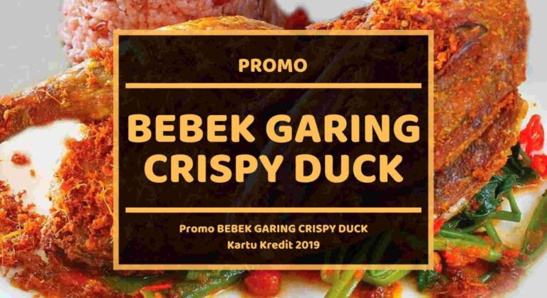 Promo Bebek Garing Crispy Duck