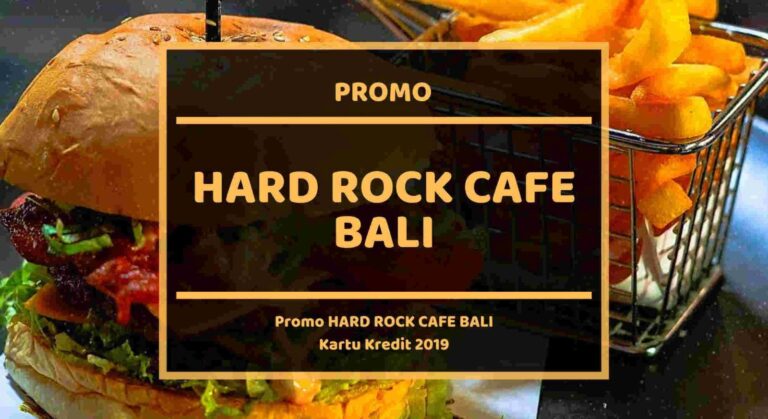 Promo Hard Rock Cafe Bali