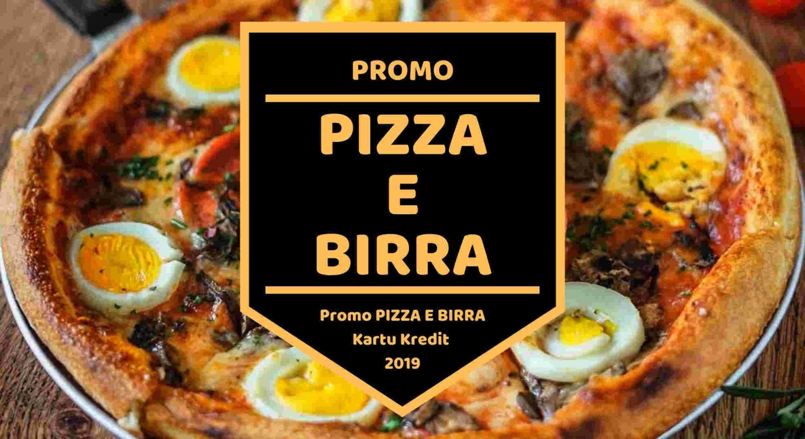 Promo Pizza E Birra