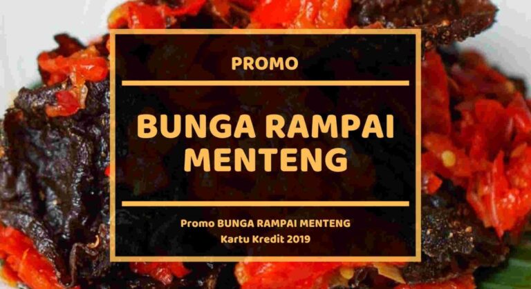 Promo Bunga Rampai Menteng